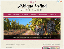 Tablet Screenshot of abiquawind.com